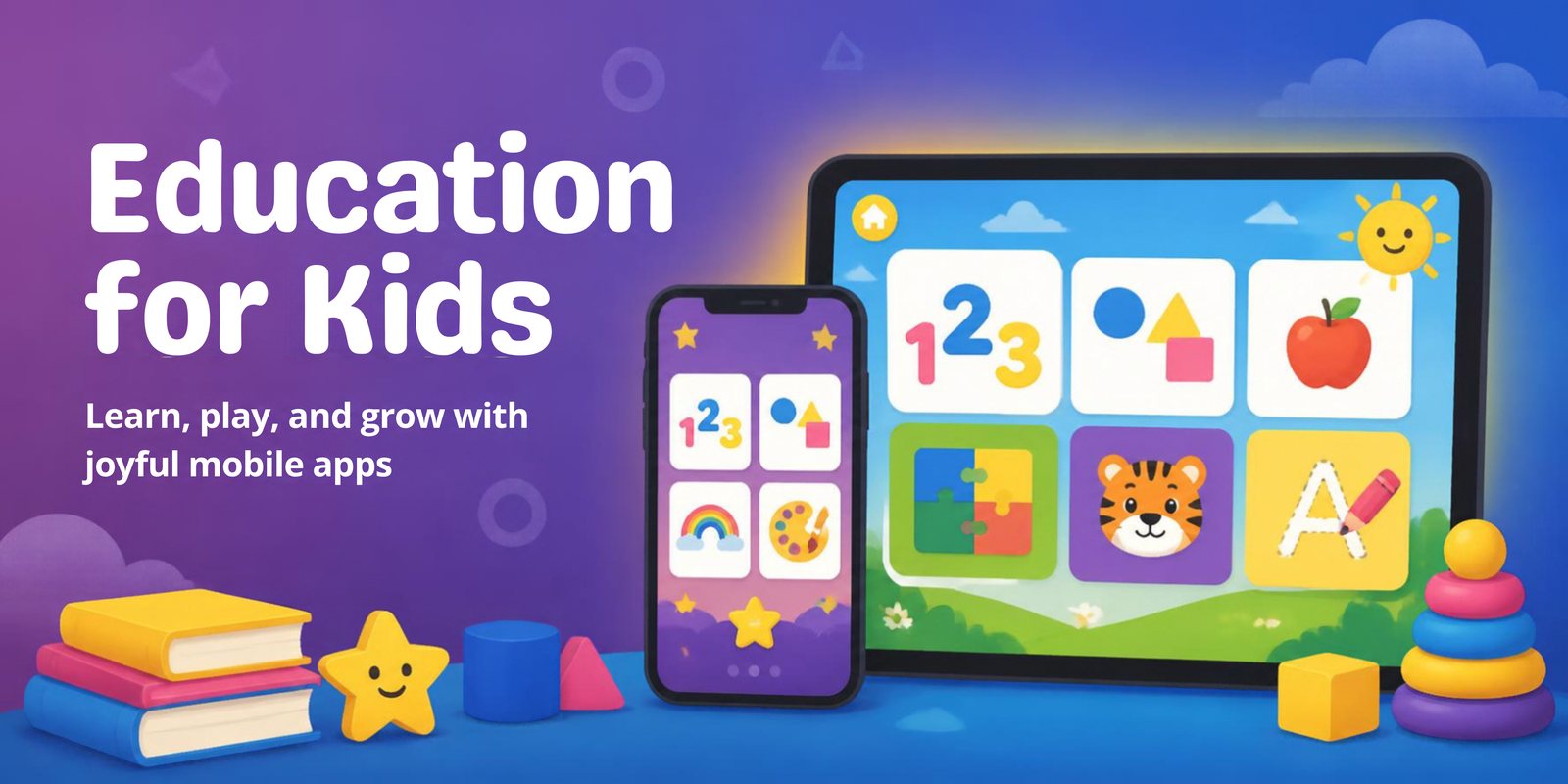 Education for Kids. Learn, play, and grow with joyful mobile apps.